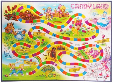 1990s candy land|original candy land game.